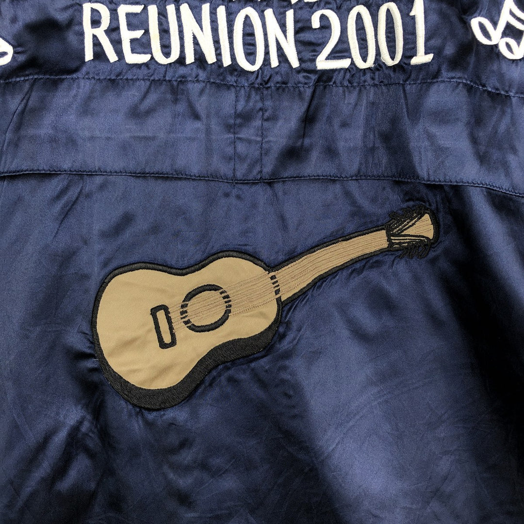 2000'S Nike Team Nylon Jacket, Men's Size L Nylon navy blue type Vintage Second Hand