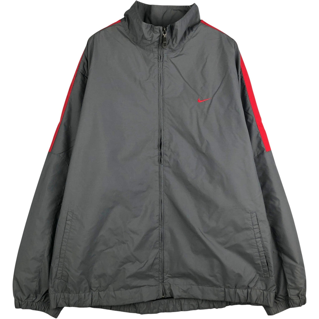 00'S Nike Nylon Jacket Men's XL Nylon gray type Vintage Second Hand
