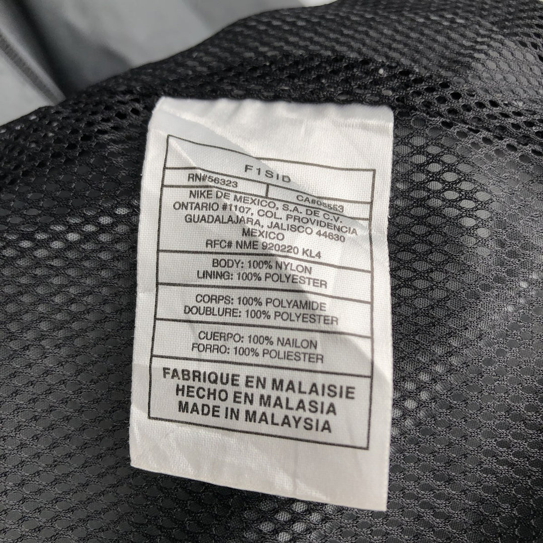 00'S Nike Nylon Jacket Men's XL Nylon gray type Vintage Second Hand