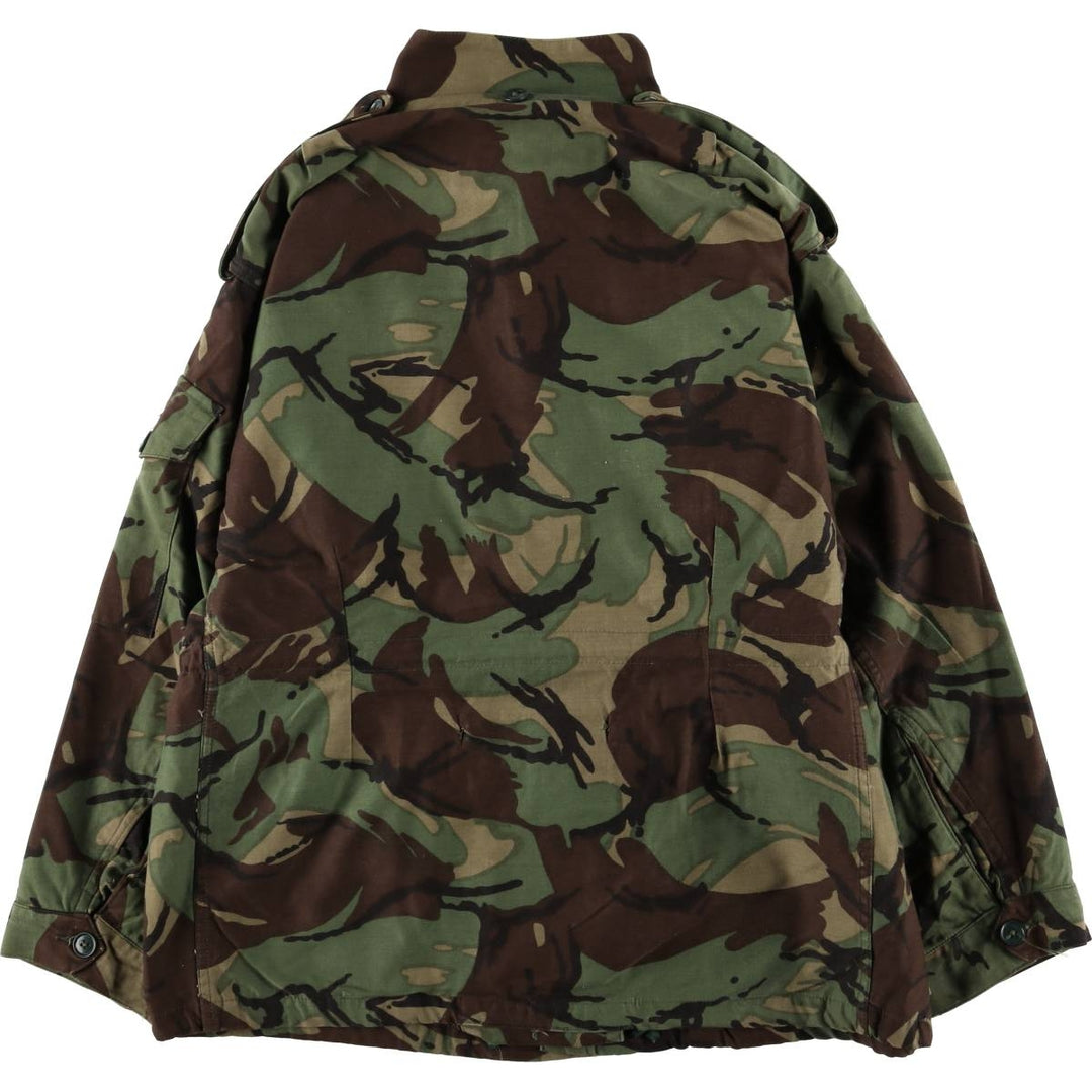 US Military SMOCK COMBAT Camouflage Pattern Woodland Camo Military Combat Jacket, Made in USA, Size 3, Men's L unclear Khaki type Vintage Second Hand