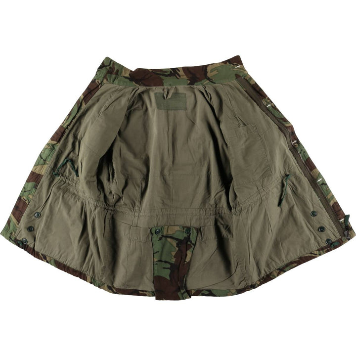 US Military SMOCK COMBAT Camouflage Pattern Woodland Camo Military Combat Jacket, Made in USA, Size 3, Men's L unclear Khaki type Vintage Second Hand