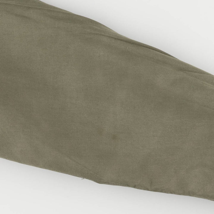 US Military SMOCK COMBAT Camouflage Pattern Woodland Camo Military Combat Jacket, Made in USA, Size 3, Men's L unclear Khaki type Vintage Second Hand