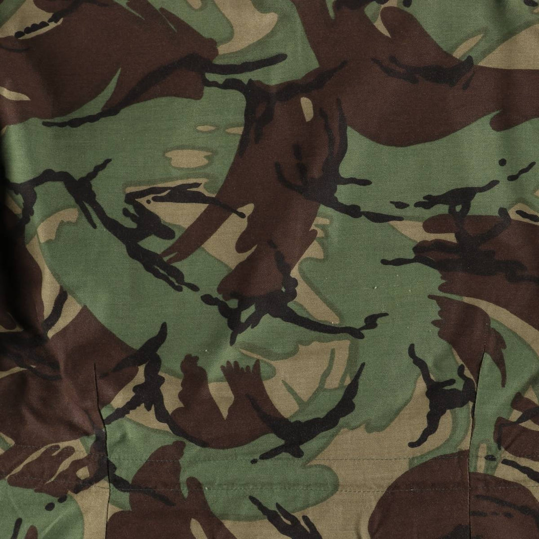 US Military SMOCK COMBAT Camouflage Pattern Woodland Camo Military Combat Jacket, Made in USA, Size 3, Men's L unclear Khaki type Vintage Second Hand