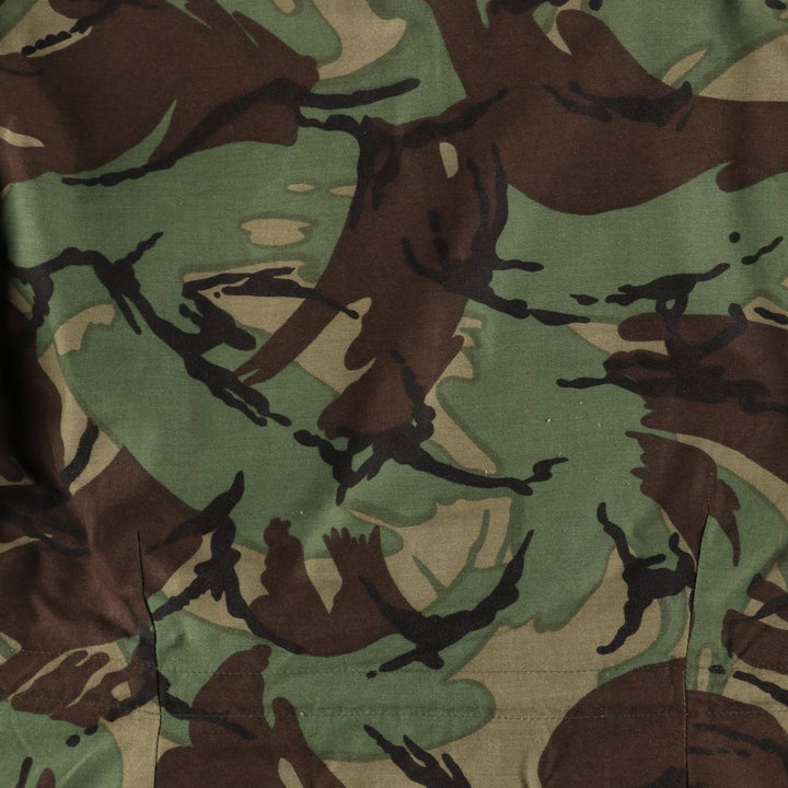 US Military SMOCK COMBAT Camouflage Pattern Woodland Camo Military Combat Jacket, Made in USA, Size 3, Men's L unclear Khaki type Vintage Second Hand