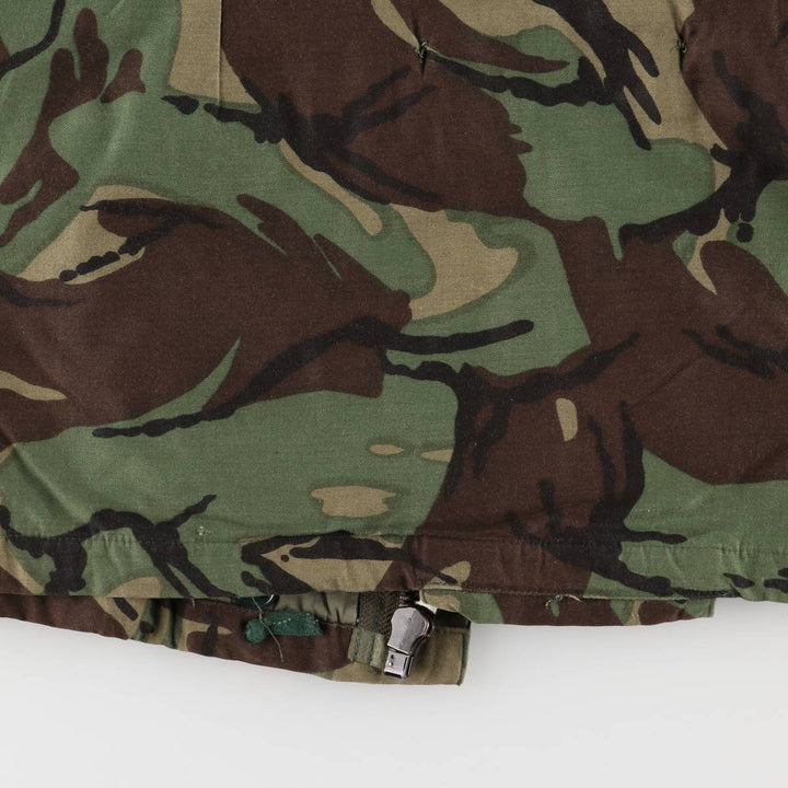 US Military SMOCK COMBAT Camouflage Pattern Woodland Camo Military Combat Jacket, Made in USA, Size 3, Men's L unclear Khaki type Vintage Second Hand