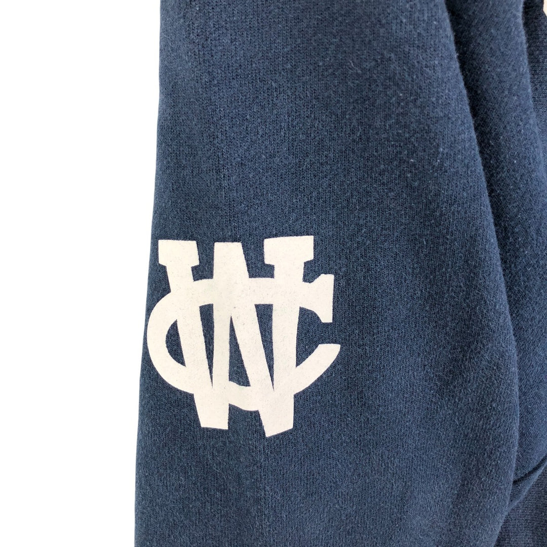 2000'S Champion PREMIUM REVERSE WEAVE Premium Reverse Weave Sweatshirt Pullover Hoodie, Men's Size M unclear navy blue type Vintage Second Hand