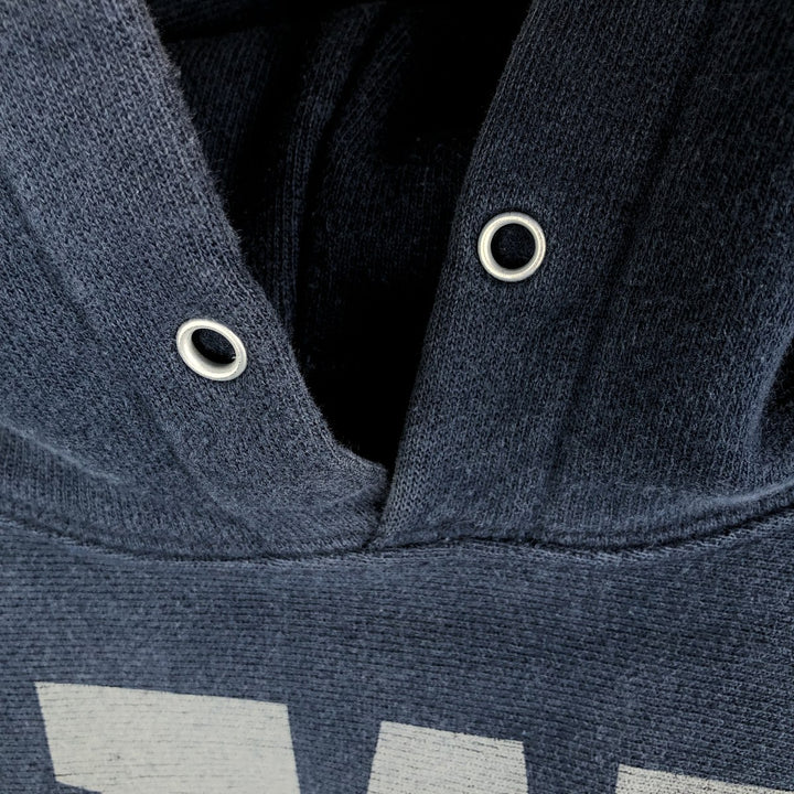 2000'S Champion PREMIUM REVERSE WEAVE Premium Reverse Weave Sweatshirt Pullover Hoodie, Men's Size M unclear navy blue type Vintage Second Hand