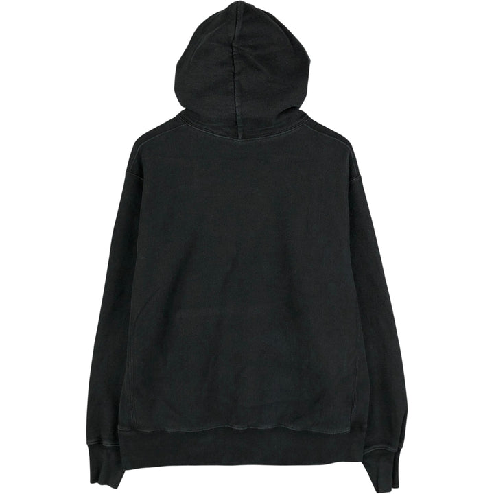 Champion REVERSE WEAVE Reverse Weave Sweat Pullover Hoodie Men's L size cotton black type Vintage Second Hand