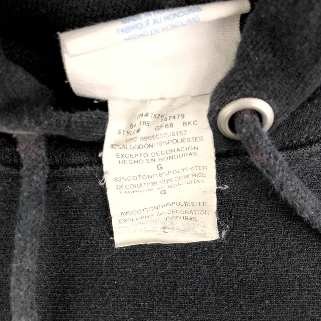 Champion REVERSE WEAVE Reverse Weave Sweat Pullover Hoodie Men's L size cotton black type Vintage Second Hand