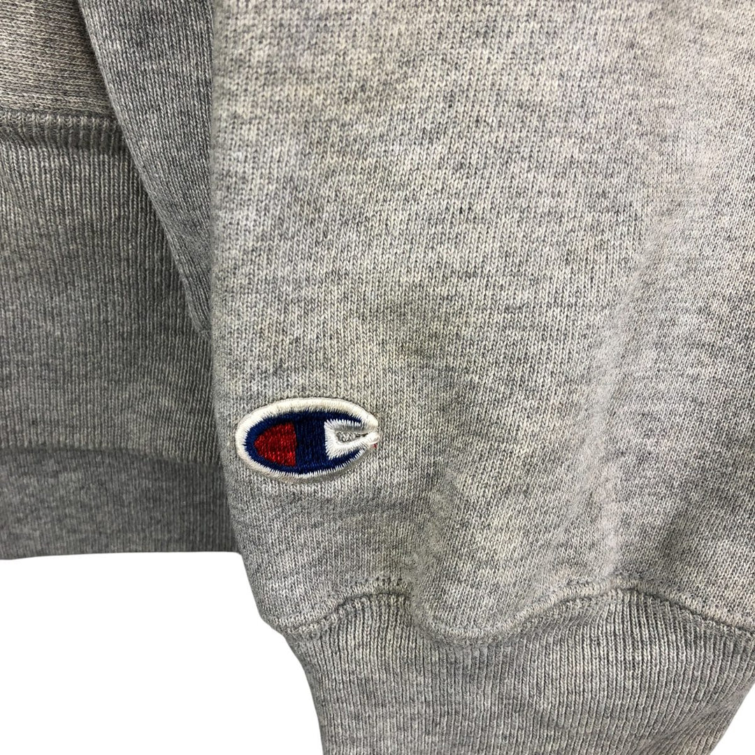 2000'S Champion Premium Reverse Weave ANIXTER Advertising Sweat Pullover Hoodie cotton gray type Vintage Second Hand