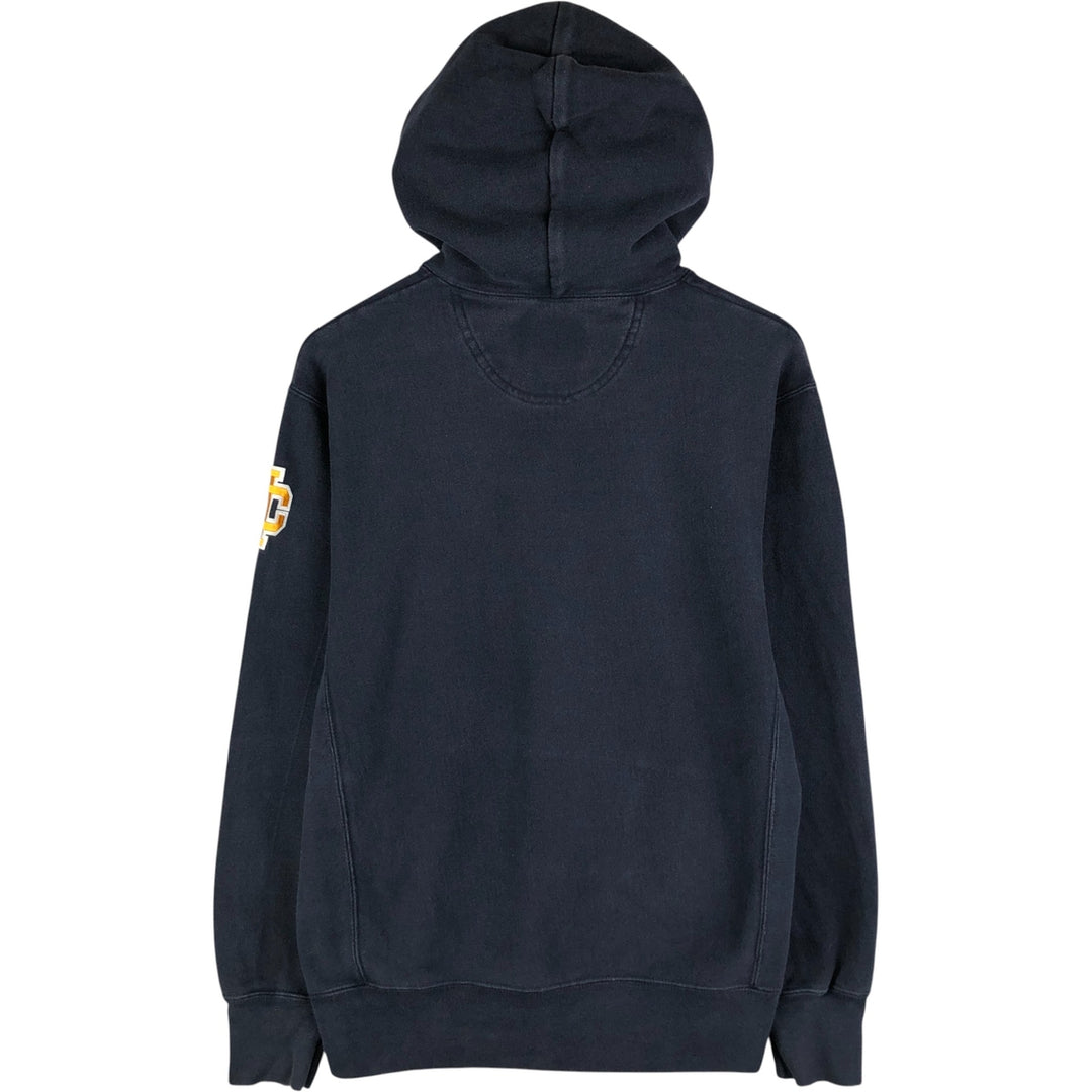 2000'S Champion Original Reverse Weave College Pullover Hoodie, Men's Size Small cotton navy blue type Vintage Second Hand