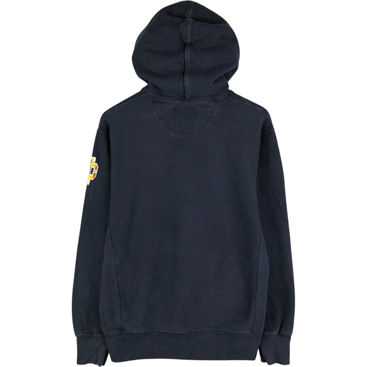 2000'S Champion Original Reverse Weave College Pullover Hoodie, Men's Size Small cotton navy blue type Vintage Second Hand