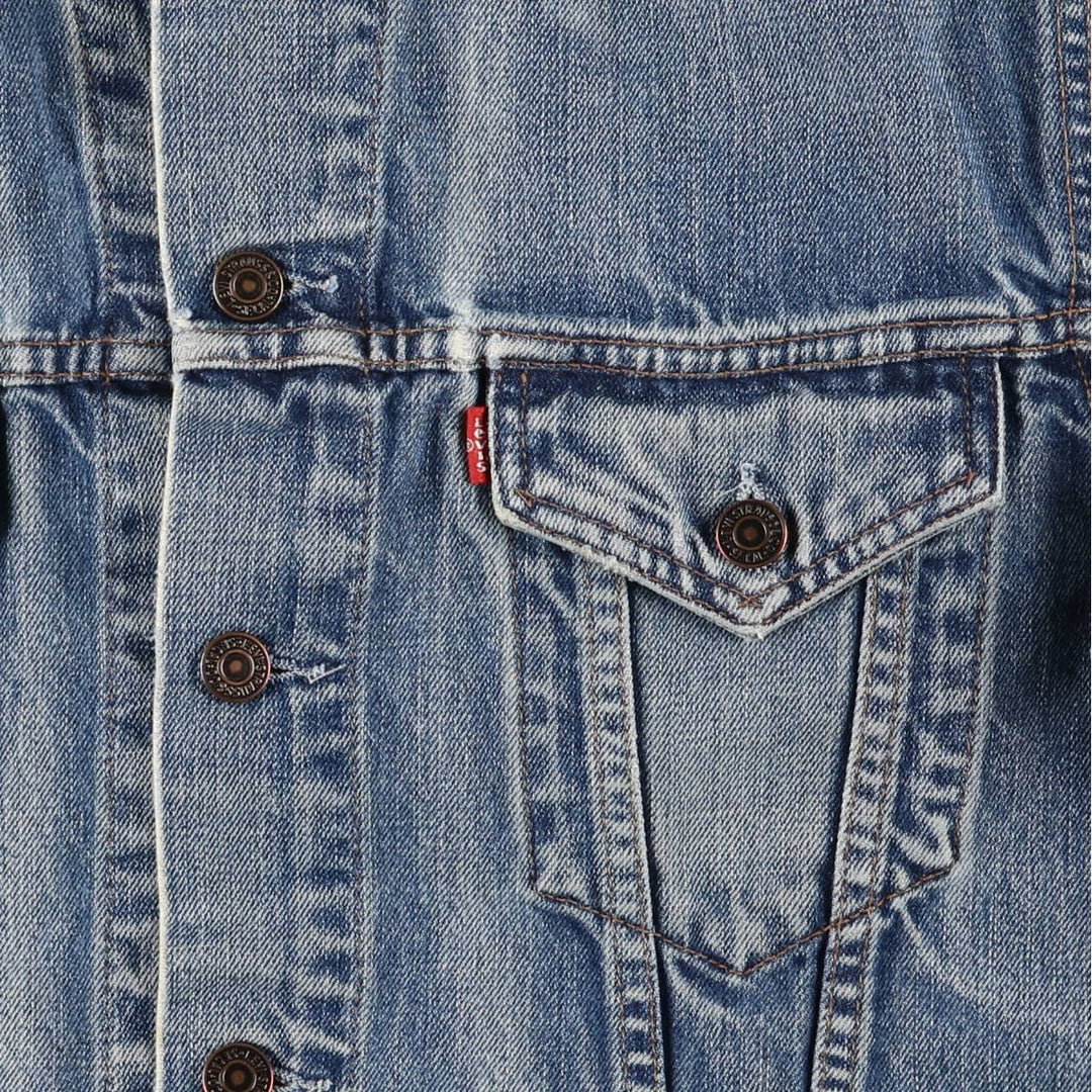 2000'S Levi's 70500-04 Euro Model Denim Jacket, Men's Size L cotton blue type Vintage Second Hand