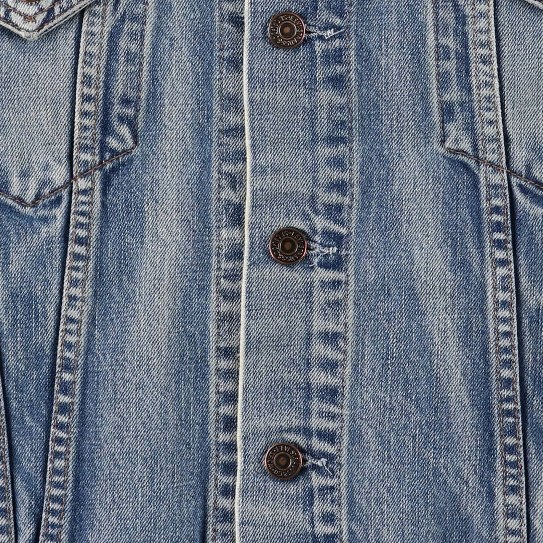 2000'S Levi's 70500-04 Euro Model Denim Jacket, Men's Size L cotton blue type Vintage Second Hand