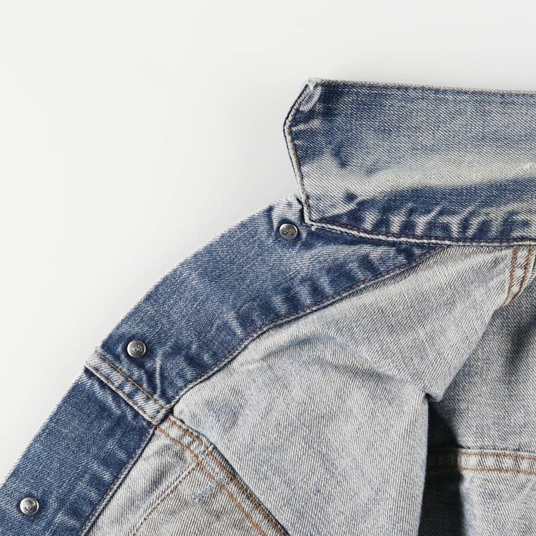 2000'S Levi's 70500-04 Euro Model Denim Jacket, Men's Size L cotton blue type Vintage Second Hand