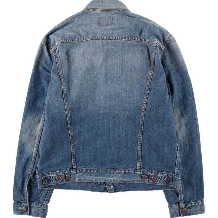 Levi's 70550-04 Euro Model Denim Jacket, Men's Size L cotton blue type Vintage Second Hand