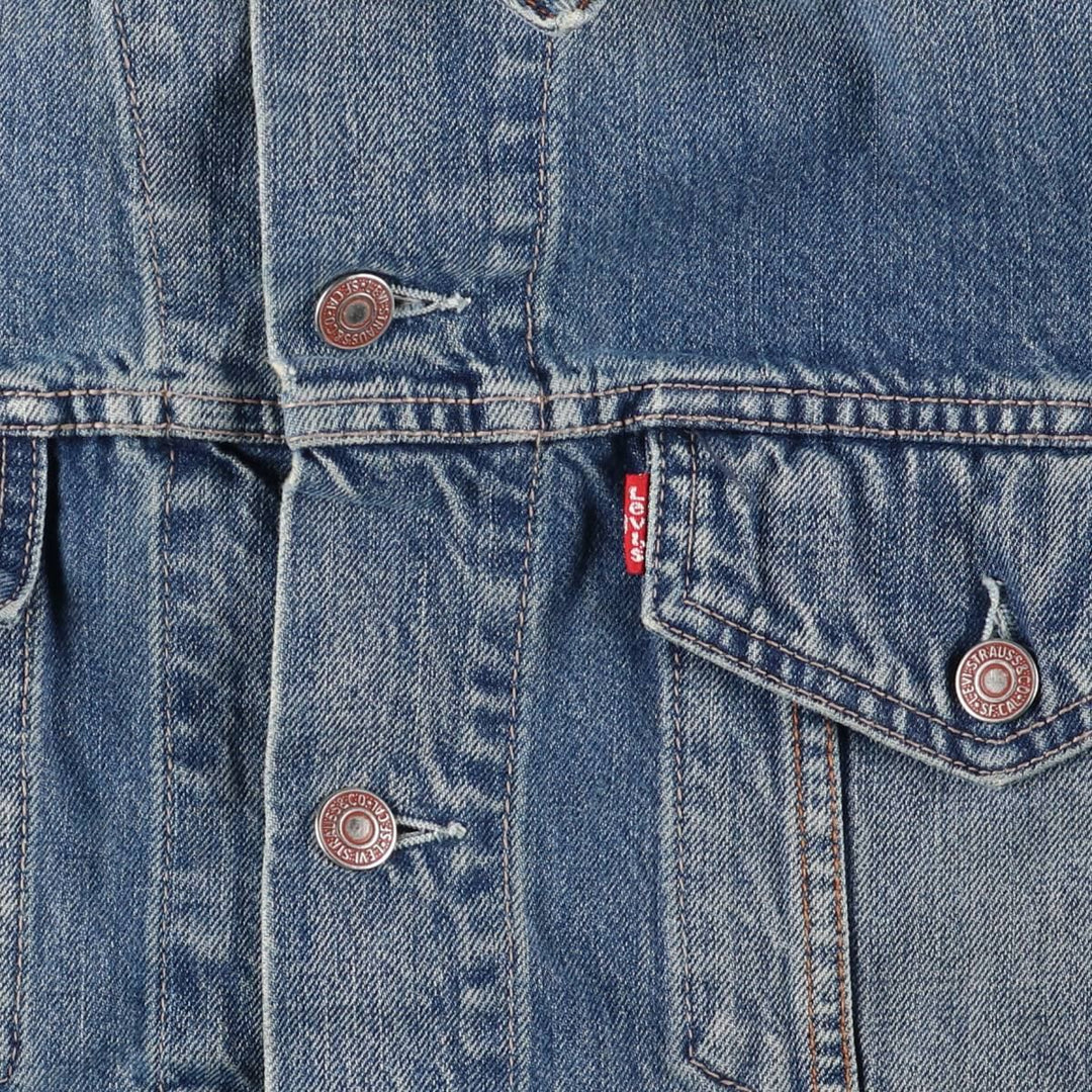 Levi's 70550-04 Euro Model Denim Jacket, Men's Size L cotton blue type Vintage Second Hand