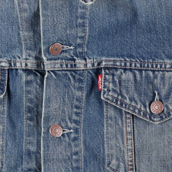 Levi's 70550-04 Euro Model Denim Jacket, Men's Size L cotton blue type Vintage Second Hand