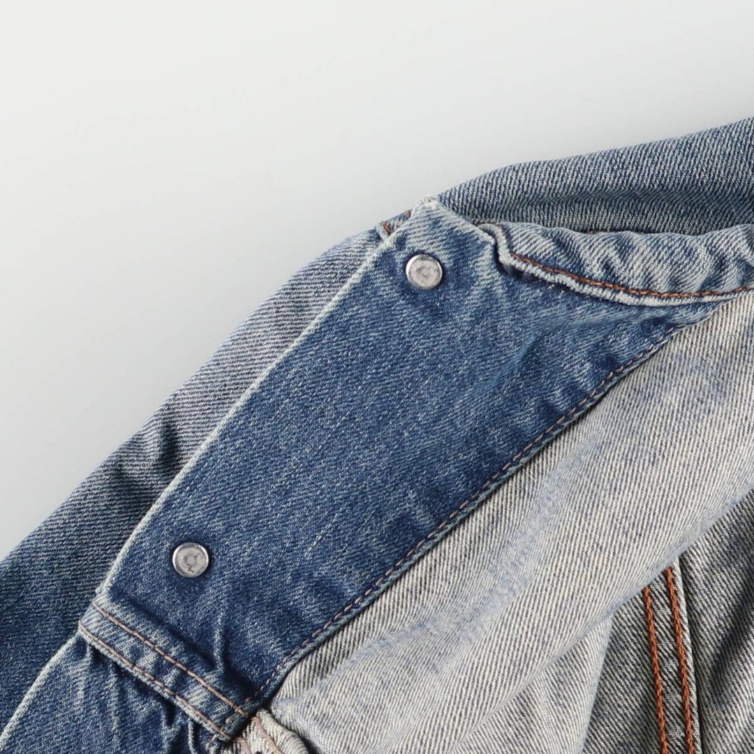 Levi's 70550-04 Euro Model Denim Jacket, Men's Size L cotton blue type Vintage Second Hand