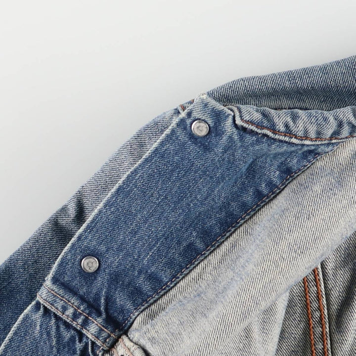 Levi's 70550-04 Euro Model Denim Jacket, Men's Size L cotton blue type Vintage Second Hand