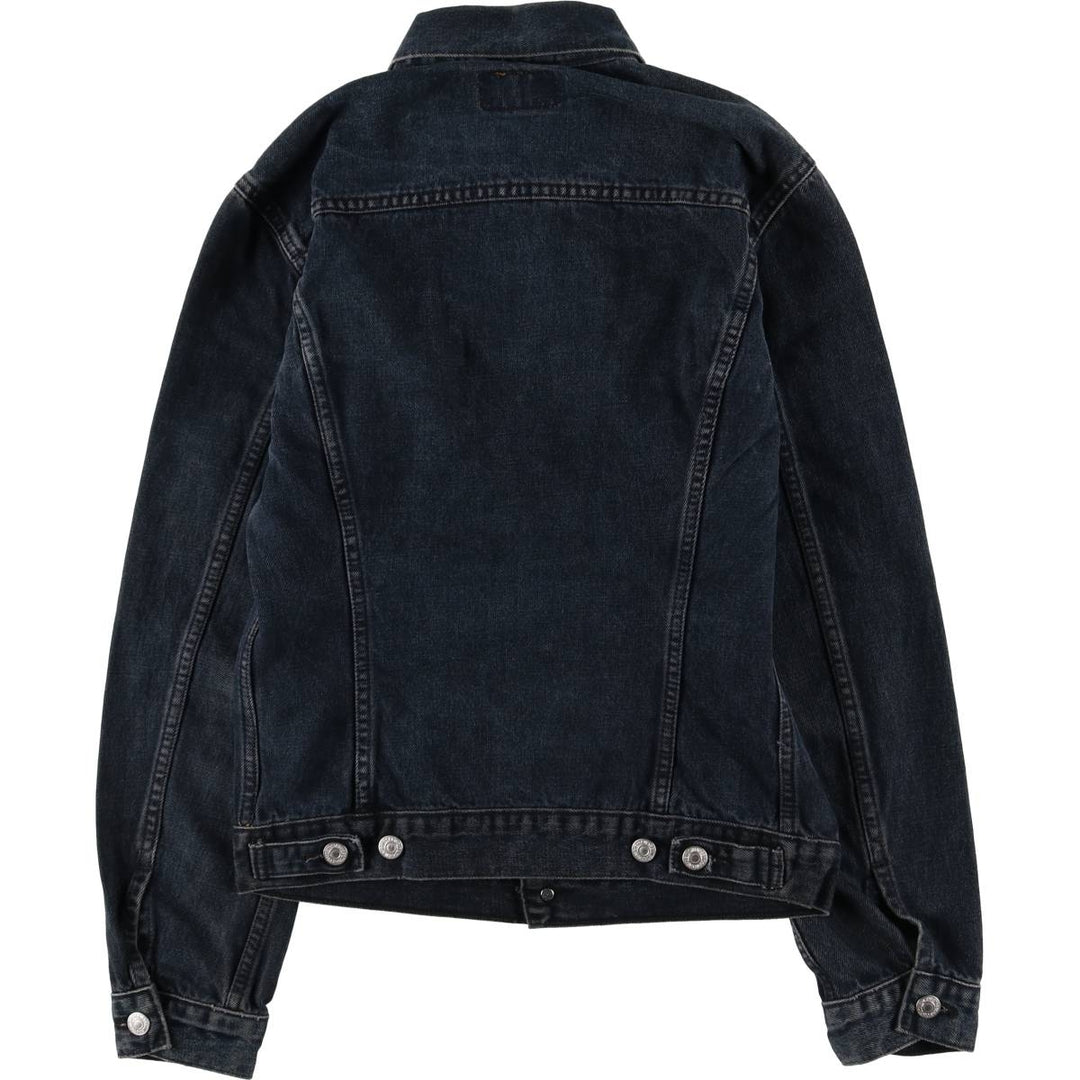 Levi's 70500-04 Euro Model Denim Jacket, Men's Size Medium cotton black type Vintage Second Hand