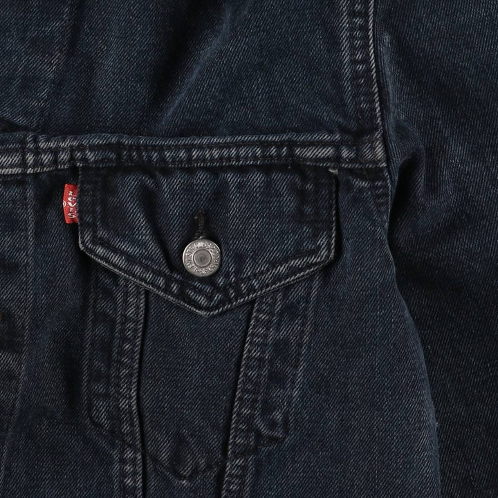 Levi's 70500-04 Euro Model Denim Jacket, Men's Size Medium cotton black type Vintage Second Hand