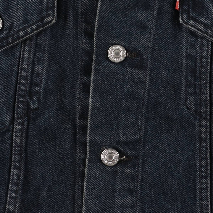 Levi's 70500-04 Euro Model Denim Jacket, Men's Size Medium cotton black type Vintage Second Hand