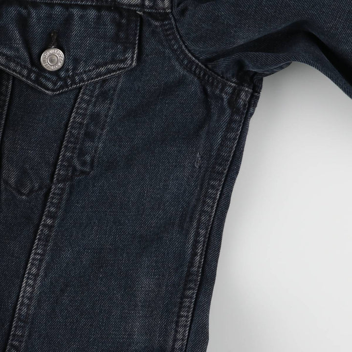 Levi's 70500-04 Euro Model Denim Jacket, Men's Size Medium cotton black type Vintage Second Hand