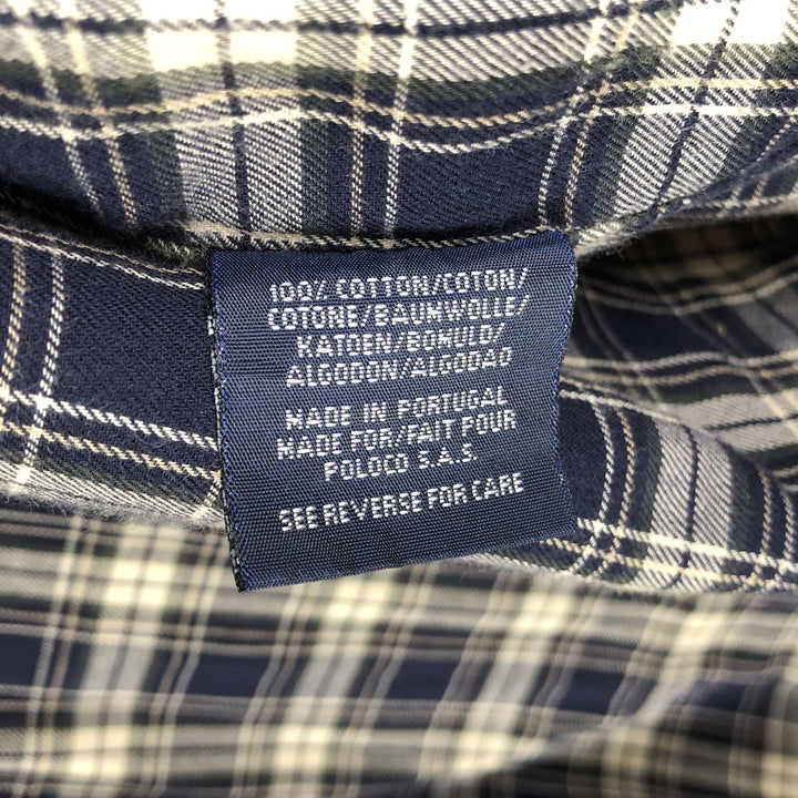 Ralph Lauren POLO by Ralph Lauren Swing Top Sports Jacket Men's L size cotton navy blue type Vintage Second Hand