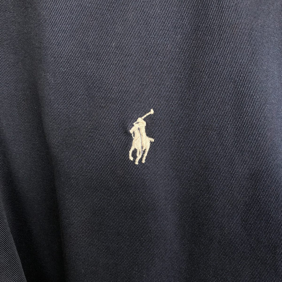 Ralph Lauren POLO by Ralph Lauren Swing Top Sports Jacket Men's L size cotton navy blue type Vintage Second Hand