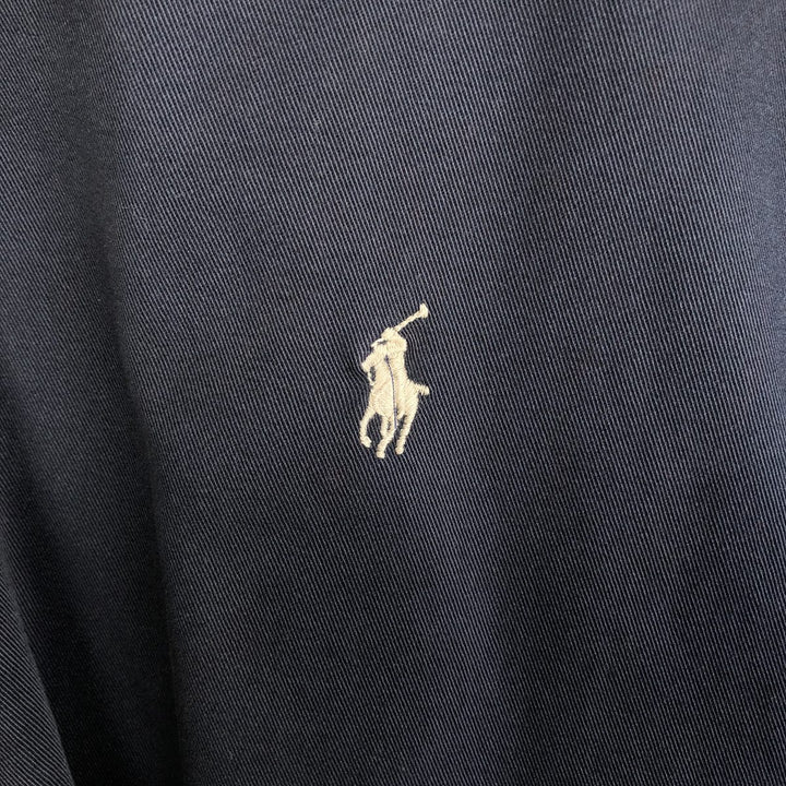 Ralph Lauren POLO by Ralph Lauren Swing Top Sports Jacket Men's L size cotton navy blue type Vintage Second Hand