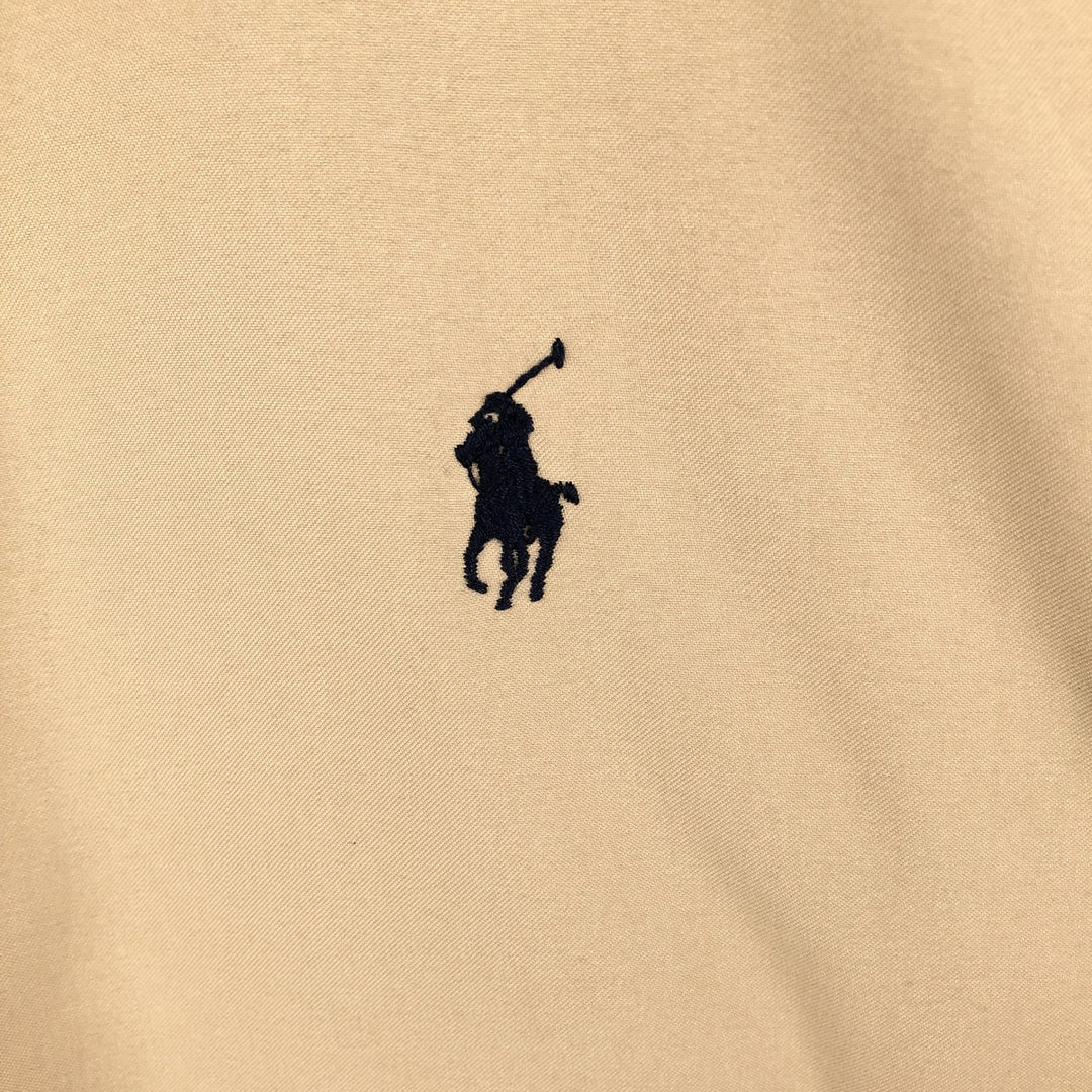 Ralph Lauren POLO by Ralph Lauren Swing Top Sports Jacket Men's L size polyester Beige type Vintage Second Hand