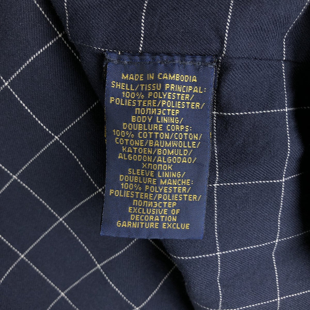 Ralph Lauren POLO RALPH LAUREN Swing Top Sports Jacket Men's M polyester Beige type Vintage Second Hand