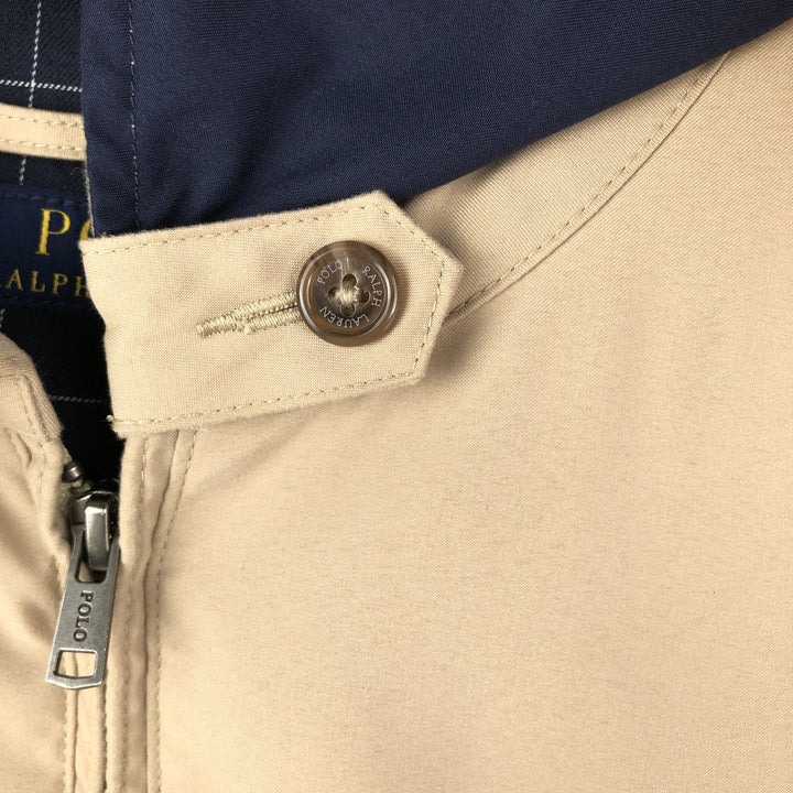 Ralph Lauren POLO RALPH LAUREN Swing Top Sports Jacket Men's M polyester Beige type Vintage Second Hand