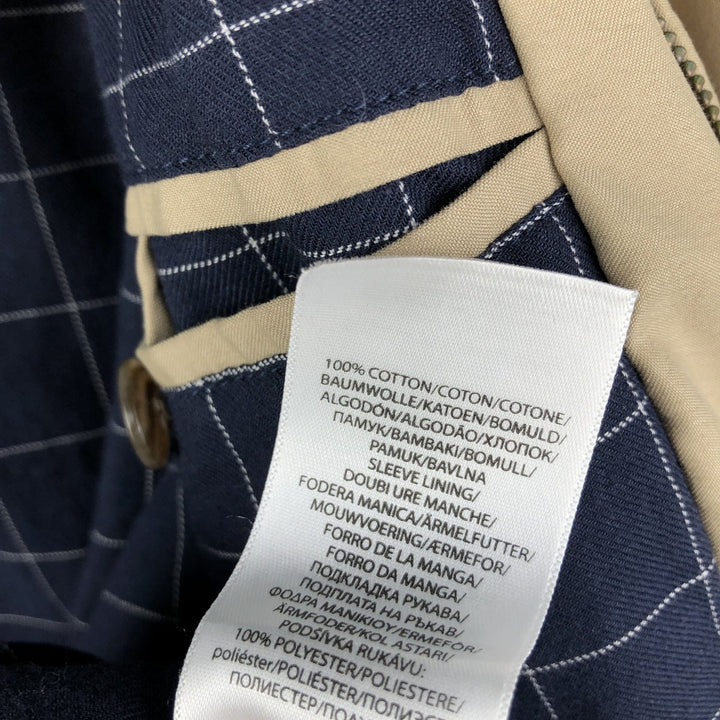 Ralph Lauren POLO RALPH LAUREN Swing Top Sports Jacket Men's L size polyester Beige type Vintage Second Hand