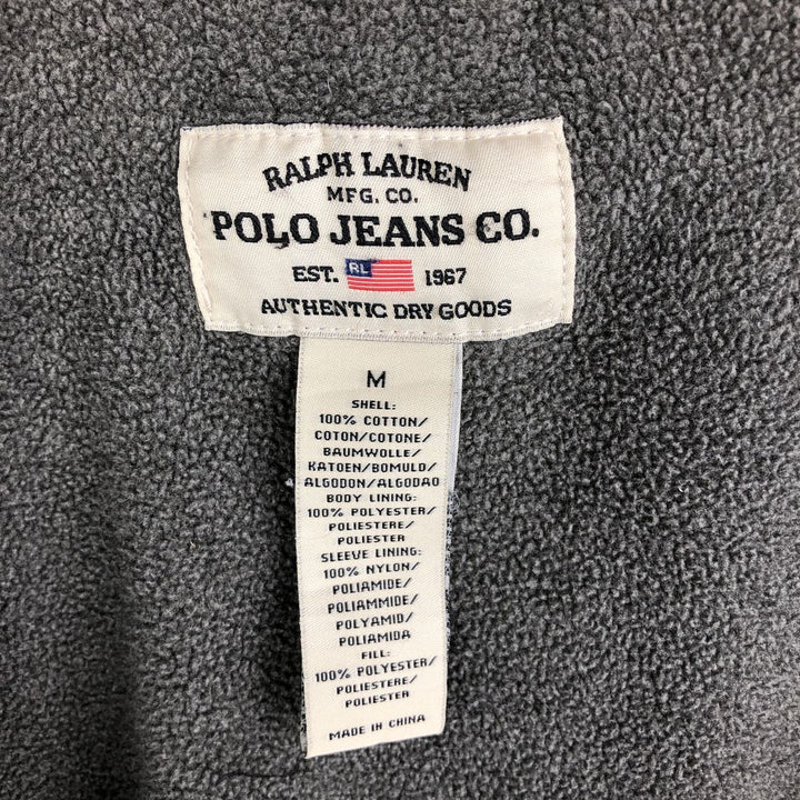 Ralph Lauren Polo Jeans Company Harrington Jacket, Swing Top, Men's Size Medium cotton Beige type Vintage Second Hand