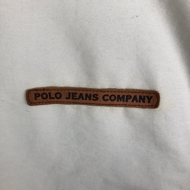 Ralph Lauren Polo Jeans Company Harrington Jacket, Swing Top, Men's Size Medium cotton Beige type Vintage Second Hand