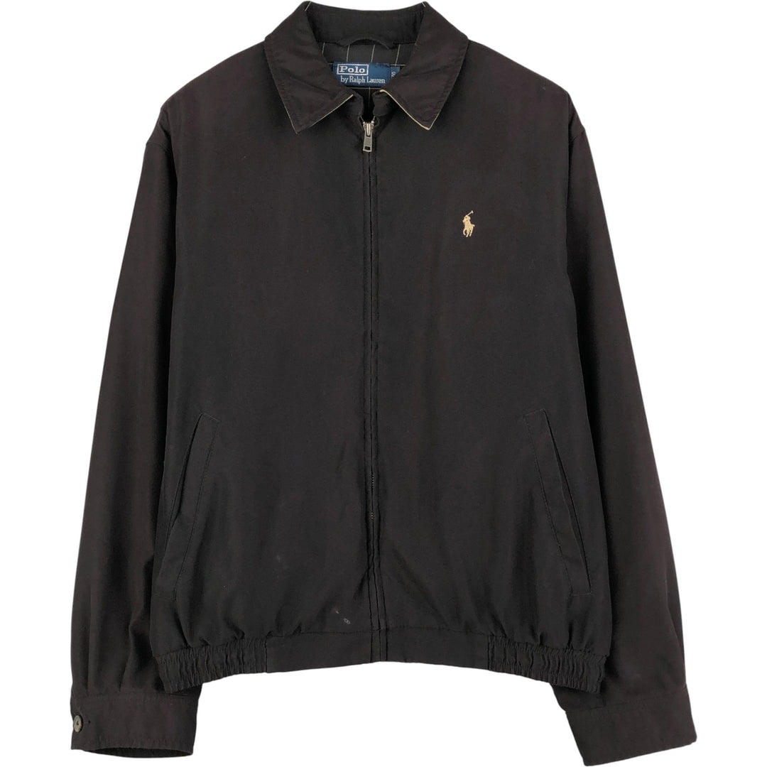 Ralph Lauren POLO by Ralph Lauren Swing Top Sports Jacket Men's S polyester black type Vintage Second Hand
