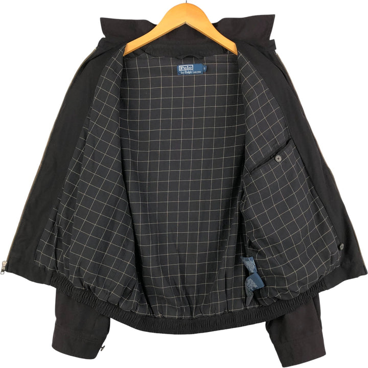 Ralph Lauren POLO by Ralph Lauren Swing Top Sports Jacket Men's S polyester black type Vintage Second Hand