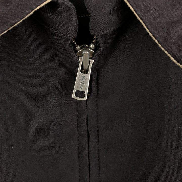 Ralph Lauren POLO by Ralph Lauren Swing Top Sports Jacket Men's S polyester black type Vintage Second Hand