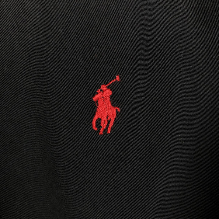 Ralph Lauren POLO by Ralph Lauren Swing Top Sports Jacket Men's S cotton black type Vintage Second Hand