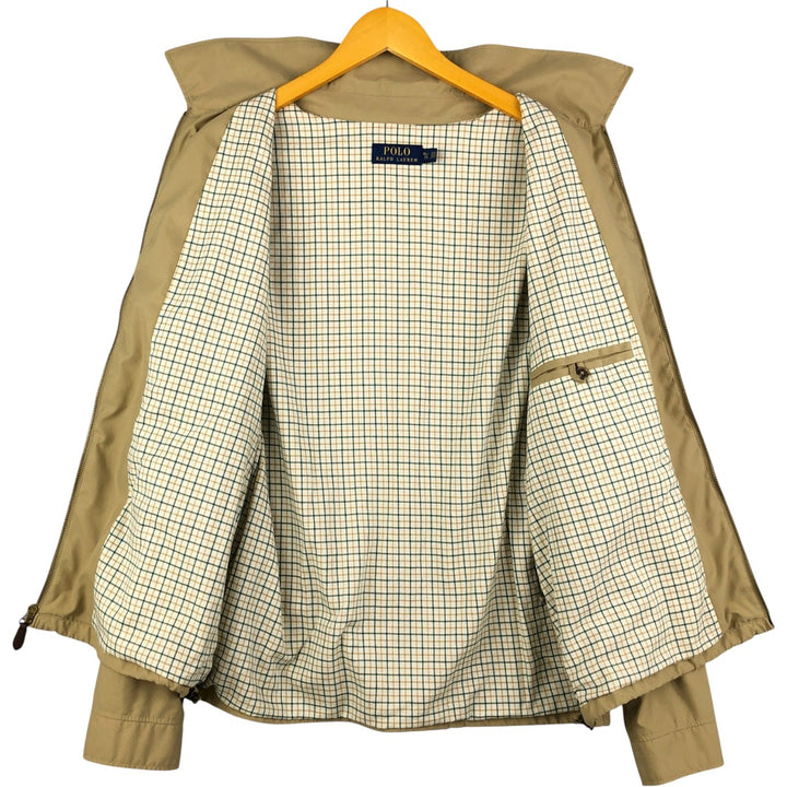 Ralph Lauren POLO by Ralph Lauren Swing Top Sports Jacket Men's XL polyester Beige type Vintage Second Hand