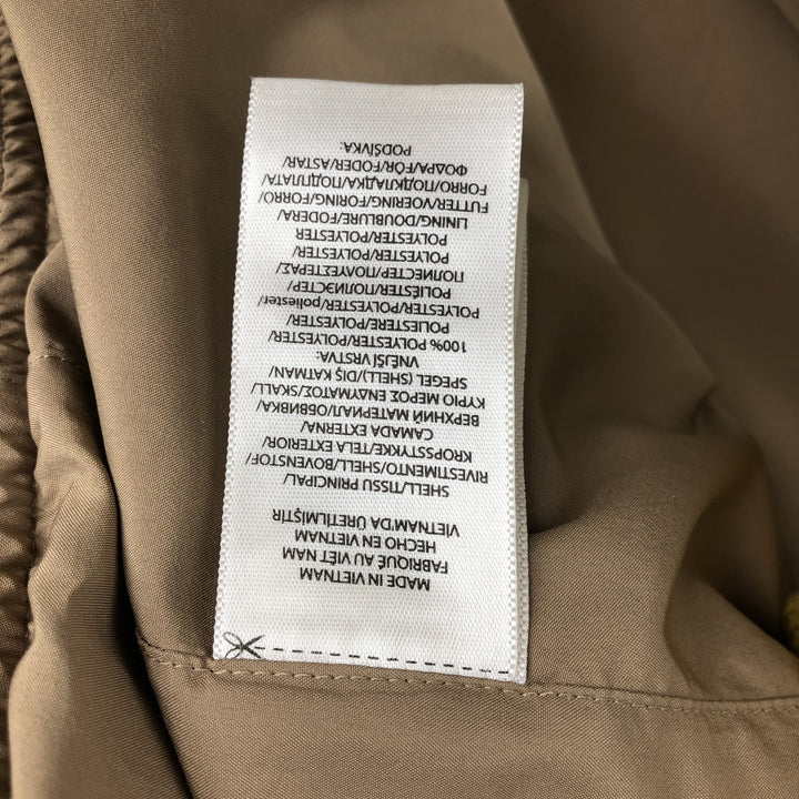 Ralph Lauren POLO RALPH LAUREN Harrington Jacket, Swing Top, Men's XL polyester beige type brown Vintage Second Hand