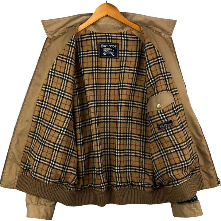 Burberry's Swing Top Sports Jacket, Men's Size L unclear Beige type Vintage Second Hand