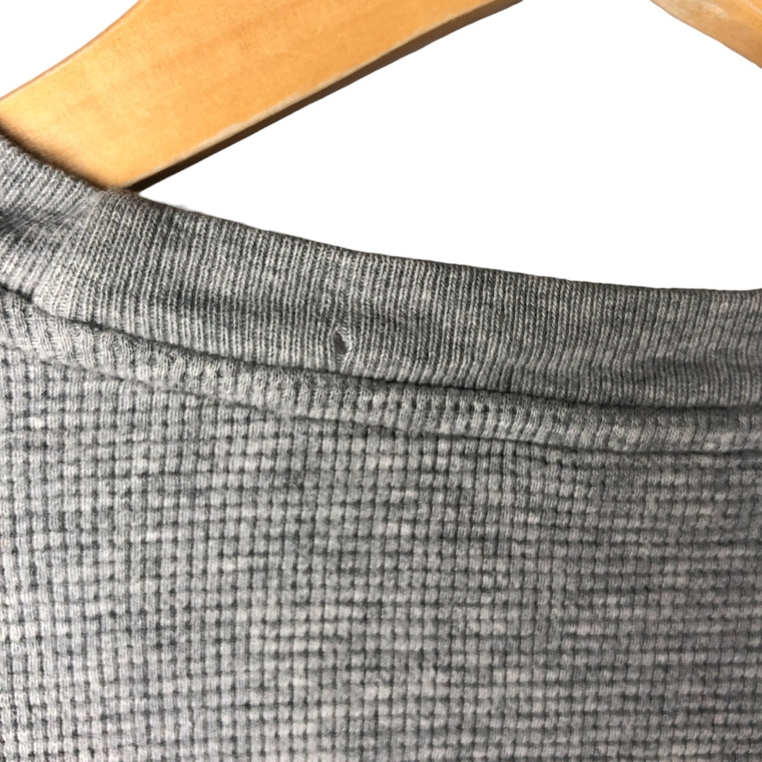 Ralph Lauren POLO RALPH LAUREN SLEEPWEAR long-sleeved T-shirt, men's size XL cotton gray type Vintage Second Hand