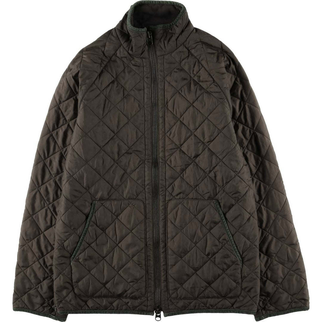 Ralph Lauren POLO by Ralph Lauren Quilted Puffer Jacket, Men's Size Medium polyester brown type Vintage Second Hand