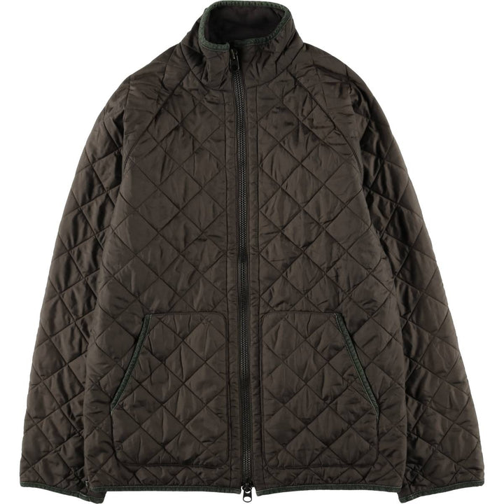 Ralph Lauren POLO by Ralph Lauren Quilted Puffer Jacket, Men's Size Medium polyester brown type Vintage Second Hand