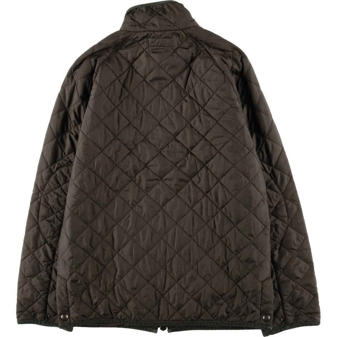 Ralph Lauren POLO by Ralph Lauren Quilted Puffer Jacket, Men's Size Medium polyester brown type Vintage Second Hand