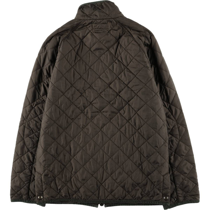 Ralph Lauren POLO by Ralph Lauren Quilted Puffer Jacket, Men's Size Medium polyester brown type Vintage Second Hand