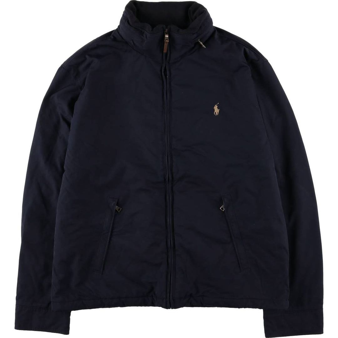Ralph Lauren POLO RALPH LAUREN padded puffer jacket, men's size L polyester navy blue type Vintage Second Hand